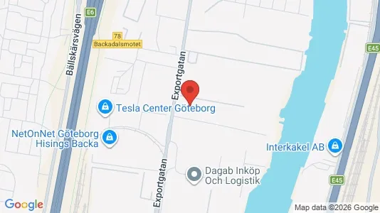 Lokaler til leie i Göteborg Ø – Bilde fra Google Street View