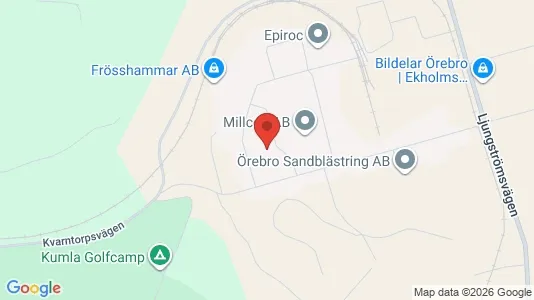 Gewerbeflächen zur Miete i Kumla – Foto von Google Street View