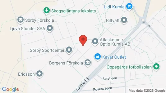 Gewerbeflächen zur Miete i Kumla – Foto von Google Street View