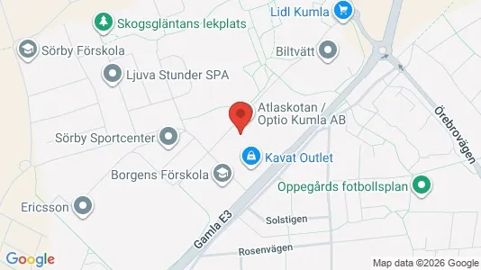 Gewerbeflächen zur Miete i Kumla – Foto von Google Street View