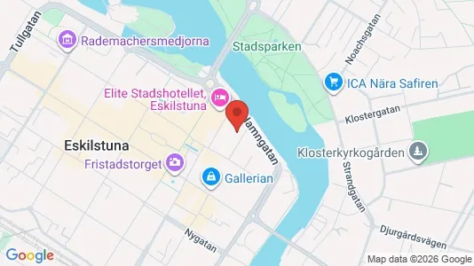 Gewerbeflächen zur Miete i Eskilstuna – Foto von Google Street View
