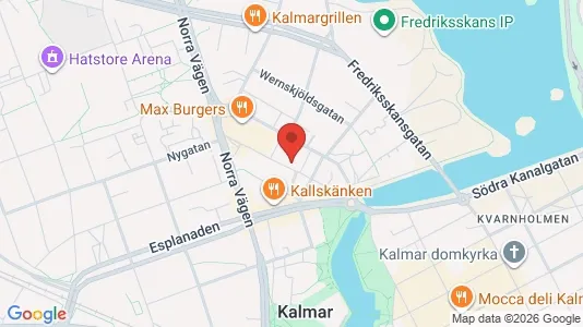 Lokaler til leie i Kalmar – Bilde fra Google Street View