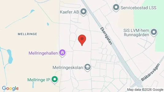 Commercial properties for rent i Örebro - kort over placeringen