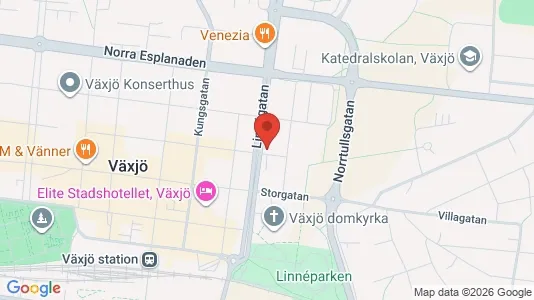 Gewerbeflächen zur Miete i Växjö – Foto von Google Street View