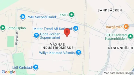 Büros zur Miete i Karlstad – Foto von Google Street View