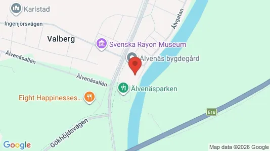 Kontorer til leie i Karlstad - kort over placeringen