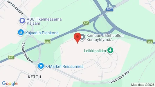 Varastot Vuokrattavana i Kajaani - Kuva Google Street Viewstä
