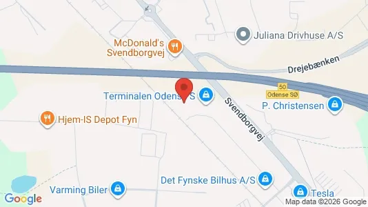 Warehouses for sale i Odense S - Photo from Google Street View