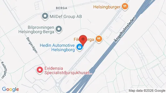 Kontorlokaler til leje i Helsingborg - Foto fra Google Street View