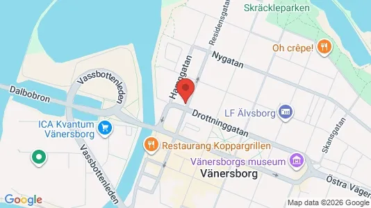 Liikekiinteistöt Vuokrattavana i Vänersborg - Kuva Google Street Viewstä