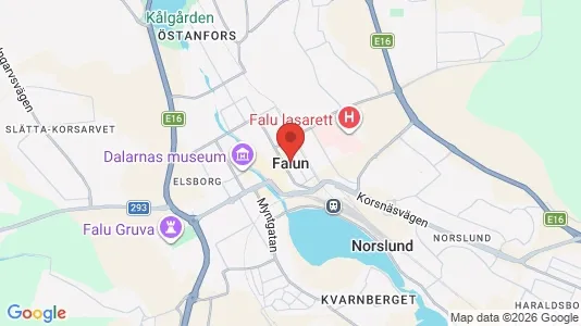 Ravintolat Vuokrattavana i Falun - Kuva Google Street Viewstä