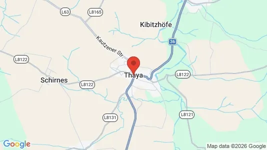 Werkstätte zur Miete i Thaya – Foto von Google Street View