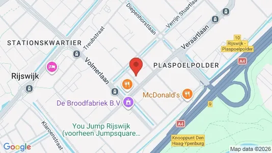 Lokale biurowe Do wynajęcia i Rijswijk - kort over placeringen
