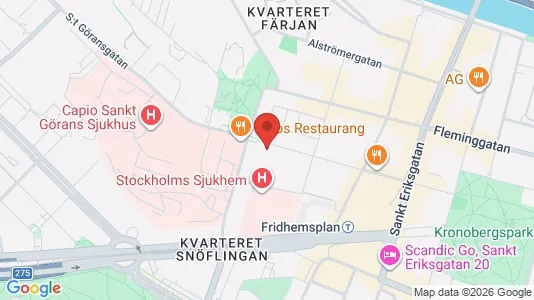 Büros zur Miete i Kungsholmen – Foto von Google Street View