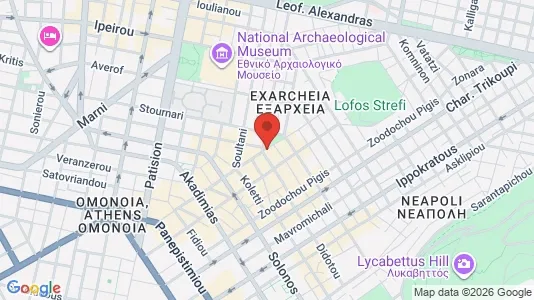 Büros zur Miete i Athen Exarchia – Foto von Google Street View