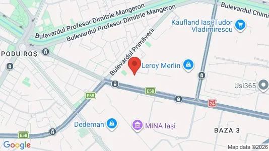 Commercial properties for rent i Iaşi - kort over placeringen
