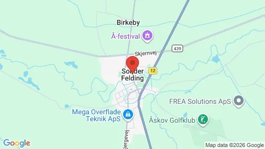 Butikslejemål til salg i Sønder Felding - Foto fra Google Street View