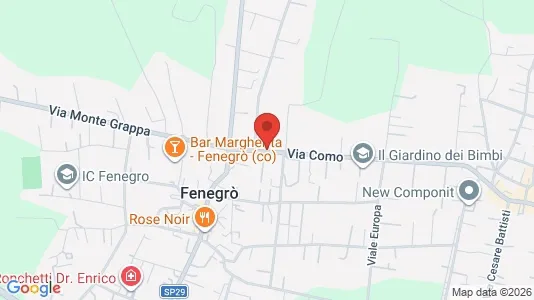 Büros zur Miete i Fenegrò – Foto von Google Street View