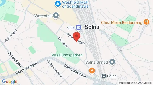 Office spaces for rent i Solna - Photo from Google Street View