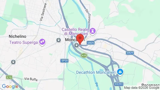 Kontorlokaler til leje i Moncalieri - Foto fra Google Street View