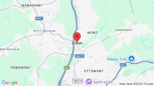 Toimistotilat Vuokrattavana i Dison - Kuva Google Street Viewstä