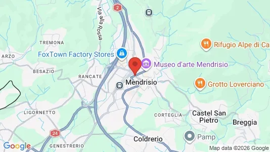 Kontorlokaler til leje i Mendrisio - Foto fra Google Street View