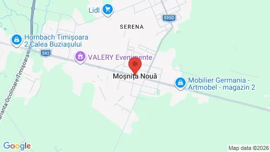 Lokaler til leie i Moşniţa Nouă – Bilde fra Google Street View