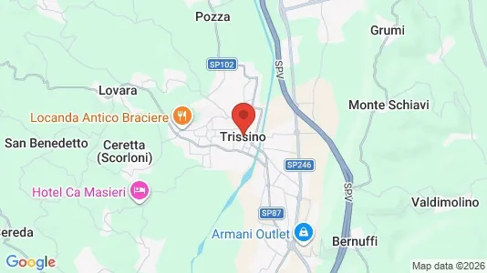 Büros zur Miete i Trissino – Foto von Google Street View
