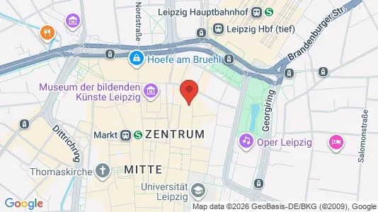 Kontorslokaler för uthyrning i Leipzig – Foto från Google Street View