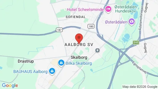 Varastot Vuokrattavana i Aalborg SV - Kuva Google Street Viewstä