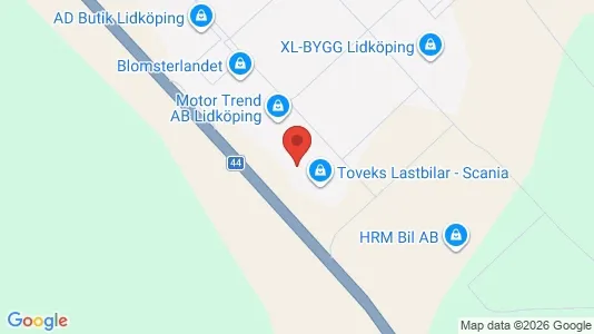 Bedrijfsruimtes te huur i Lidköping - Foto uit Google Street View