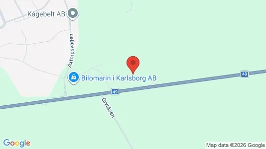 Lokaler til leje i Karlsborg - Foto fra Google Street View