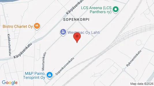 Industrial properties for rent i Lahti - Photo from Google Street View