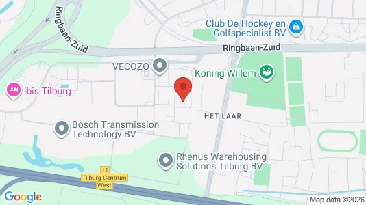 Lokaler til leje i Tilburg - Foto fra Google Street View