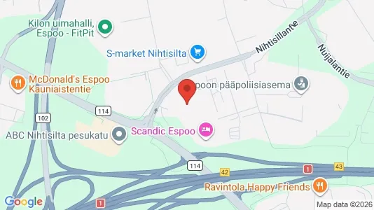 Lokaler til leje i Espoo - Foto fra Google Street View