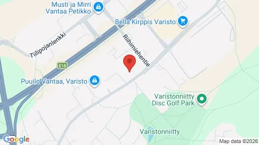 Gewerbeflächen zur Miete i Vantaa – Foto von Google Street View
