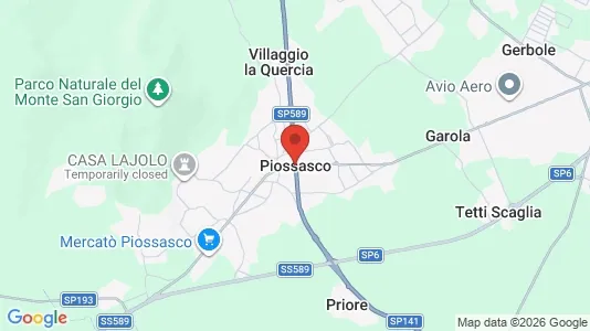 Kaupat Vuokrattavana i Piossasco - Kuva Google Street Viewstä