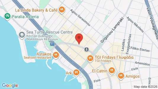 Lokaler til leje i Glyfada - Foto fra Google Street View