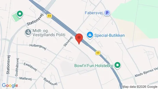 Toimistotilat Vuokrattavana i Holstebro - Kuva Google Street Viewstä