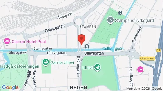 Kontorlokaler til leje i Gøteborg Centrum - Foto fra Google Street View