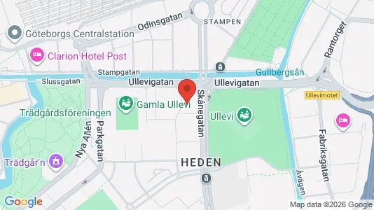 Kontorslokaler för uthyrning i Göteborg Centrum – Foto från Google Street View