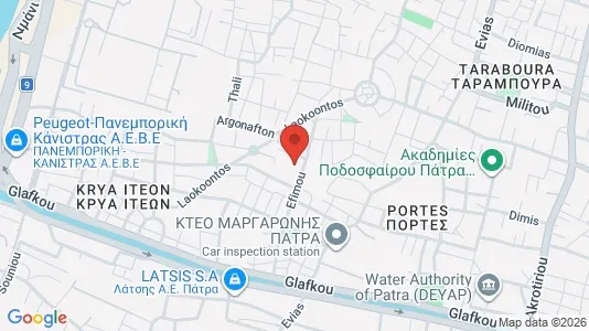 Espacios de oficina En alquiler i Patras - Foto de Google Street View
