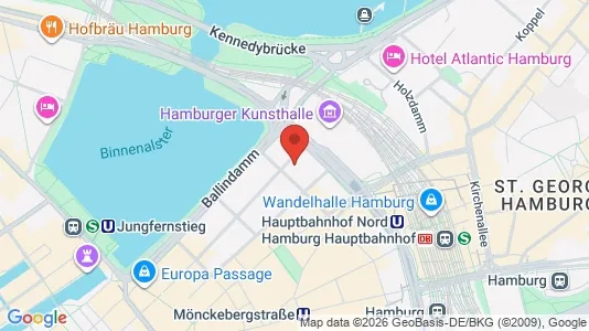 Kantorruimte te huur i Hamburg Mitte - Foto uit Google Street View