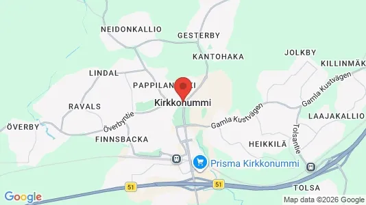 Commercial properties for rent i Kirkkonummi - Photo from Google Street View