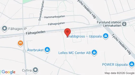 Kontorlokaler til leje i Uppsala - Foto fra Google Street View