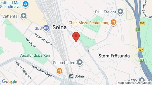 Kontorlokaler til leje i Solna - Foto fra Google Street View