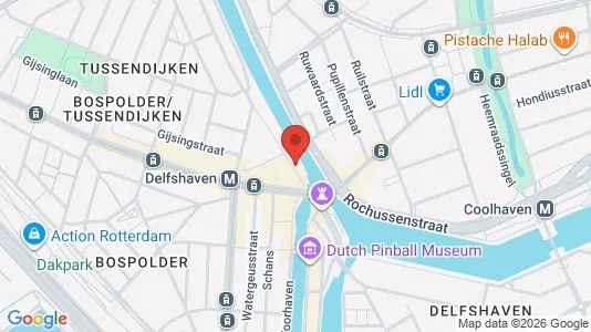 Büros zur Miete i Rotterdam Delfshaven – Foto von Google Street View