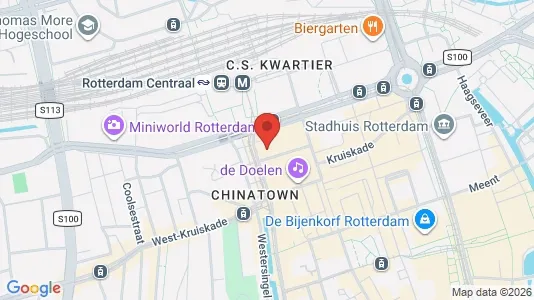 Kontorlokaler til leje i Rotterdam Centrum - Foto fra Google Street View