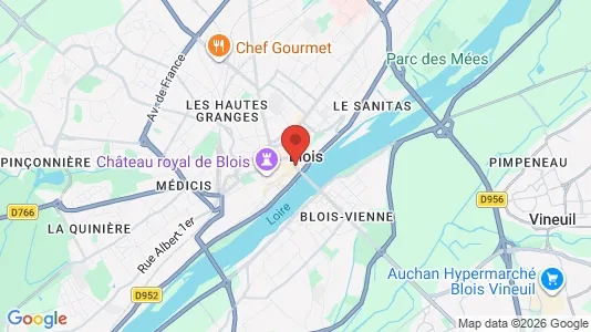 Gewerbeflächen zur Miete i Blois – Foto von Google Street View