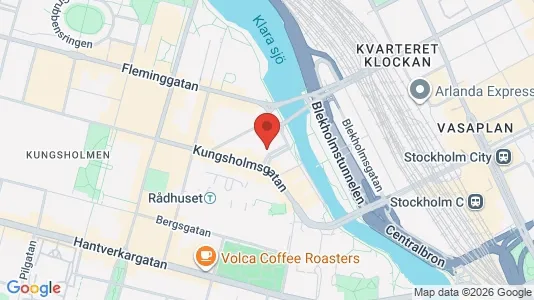 Kontorlokaler til leje i Kungsholmen - Foto fra Google Street View